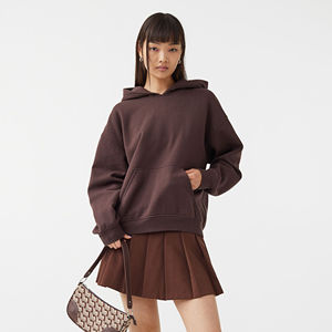 Women's <b>Hoodies</b> Luxury Custom Hooded Sweatshirts Fashion Baggy Loose <b>Workout</b> <b>Hoodies</b> with Printed Collar for Winter Season - Product Image 1