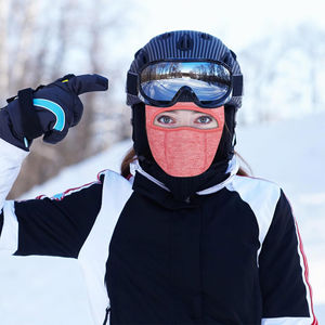 Masque Balaclava Personnalisé avec Logo 100% Polyester Réglable Chaud Respirant pour Sports d'Hiver Motocyclisme Aventures en Plein Air Incluant - Product Image 4