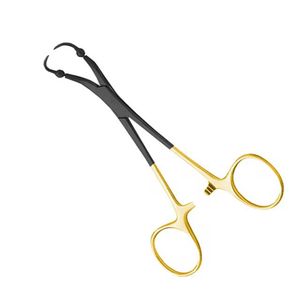 Fórceps de toalla Roeder con instrumento quirúrgico perforado de acero inoxidable para fijación segura de cortinas y utilidad de quirófano - Product Image 3