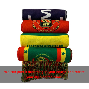 Hot Sale Winter National Flag Long Soft Polyester <b>Scarf</b> for <b>Men</b> and Women with Warmth Retention - Product Image 2