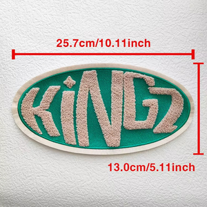 Patchs en PVC 3D personnalisés de haute qualité Silicone transfert de chaleur Technique appliquée à coudre du fabricant professionnel en Chenille - Product Image 4