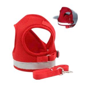 Conjunto de Correa y Arnés Reflectantes con Estampado Animal para Perros, Correa Ajustable y Duradera de Malla de Nailon para Mascotas, de Vietnam - Product Image 5