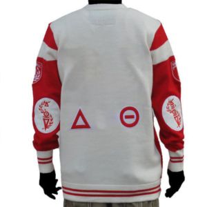 เสื้อคาร์ดิแกนคอวีคุณภาพสูงแบบยูนิเซ็กซ์ ติดกระดุม สีตามสั่ง ทำจากขนสัตว์/แคชเมียร์ สำหรับฤดูหนาว สไตล์ลำลอง เหมาะสำหรับชมรมนักเรียน/นักศึกษา - Product Image 2