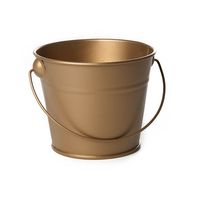 Cubo de maceta galvanizado de alta resistencia ideal para cultivar hierbas en alféizares o decorar Cocinas Rústicas