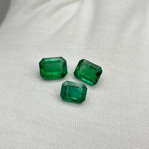 พลอยมรกตสีเขียวแซมเบียทรงแปดเหลี่ยมเจียระไนแบบหลวม 5 กะรัต ยอดนิยม สำหรับทำเครื่องประดับ จัดส่งฟรี ราคาดีที่สุด - Product Image 5