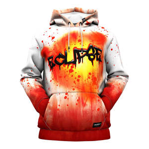 Sweat à capuche pour hommes imprimé sur mesure en gros 100% coton lourd mode Logo lettre impression 3D en relief saison d'hiver - Product Image 1