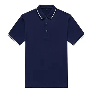 Polos en coton gris respirant Polos pour hommes personnalisés Chemises polo pour hommes Streetstyle de bonne qualité - Product Image 6
