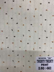 Tela Estampada Twenty Twenty de Primera Calidad y Ligera, 100% Poliéster, 36 Pulgadas de Ancho, para Prendas Masculinas - Product Image 3
