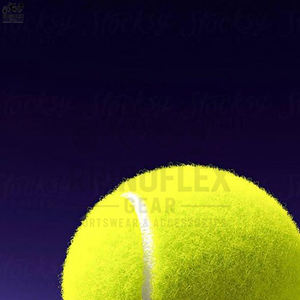 Article le plus vendu : balle de tennis d'entraînement en caoutchouc, en stock, toutes les couleurs, logo personnalisé accepté - Product Image 4