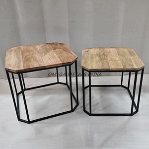 Contemporary Terrazzo Coffee Table Highlighting a Polished Round Top and a Tapered Cone-Shaped <b>Base</b> Combining Durability - Product Image 2