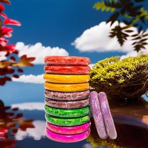 กำไลข้อมือทำจากเรซินกำไลข้อมือแฟชั่นสำหรับเป็นของขวัญสำหรับผู้หญิงกำไลสไตล์คลาสสิกและงานฝีมือสีสันสดใสโดย Taqi handi - Product Image 2