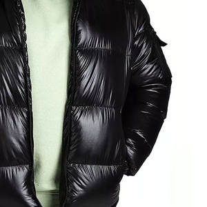 2025 personnalisé hommes doudoune hiver chaud extérieur doudoune coupe décontractée brillant doudoune manteau DDP expédition - Product Image 3