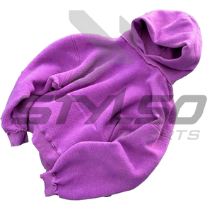 เสื้อฮู้ดผ้าฝ้าย100% โอเวอร์ไซส์สำหรับผู้ชายผ้าฝ้าย100% 400กรัมไซส์พิเศษพิมพ์ลาย3D สำหรับฤดูหนาว - Product Image 2