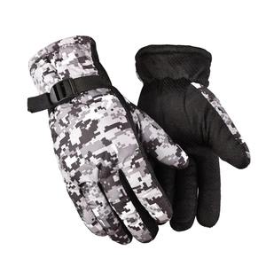 Guantes de Esquí Impermeables con Calefacción para Invierno, Talla Grande, para Nieve, Resistentes al Viento, de Poliéster, con Protección UV, Compatibles con Pantalla Táctil, Estampados - Product Image 4
