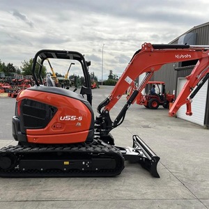 Mini-excavatrice d'occasion 3 tonnes Chenille pour Kx U55-4, moteur à couple élevé - Product Image 2