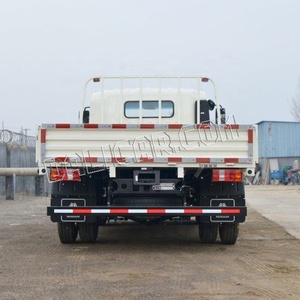 HOWO 3 톤 4*2 화물 평판 트럭 4m 경화물 트럭 4 톤 울타리 밴 트럭 판매 - Product Image 6