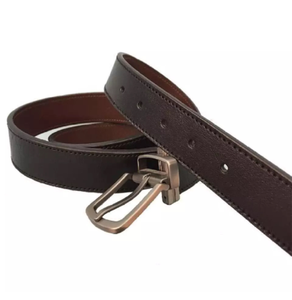 Con un nuevo y elegante diseño de cinturones de cuero para hombres con una hebilla giratoria única y opciones personalizables reversibles - Product Image 4