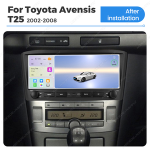Reproductor Multimedia para Automóvil Android MEKEDE, Sistema de Navegación Estéreo de 10.26 Pulgadas para Toyota Avensis <span class=keywords><strong>T25</strong></span> 2002-2008 - Product Image 5