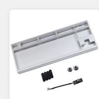 Teclado de aluminio CNC personalizado, caja de teclado mecánico, procesamiento de precisión, servicio CNC de Metal