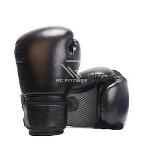 Gants de boxe en cuir personnalisables avec logo pour adultes, fermeture auto-agrippante antidérapante, vêtements de fitness RC personnalisables - Product Image 6