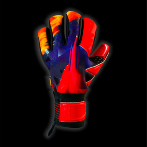 Gants de gardien de but de football en cuir durable de couleur unie professionnels personnalisés nouvel équipement de sport d'équipe - Product Image 3
