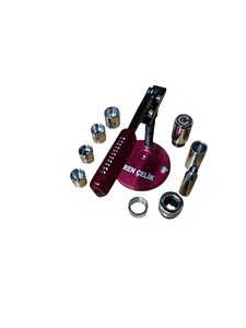 Presse à acier portable mini calibre 20, grossissement 6x, durable pour usage extérieur, pour cartouches à plumes à crimpage étoilé Oren Celik Makina ORM80020 - Product Image 3
