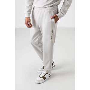 ชุดวอร์มลำลองพิมพ์ลายสำหรับผู้ชาย รุ่น 85253 ผ้าฝ้ายเนื้อหนานุ่ม สีสโตน - Product Image 3