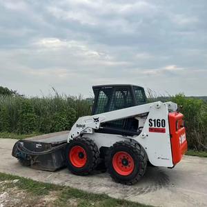 For S300 Skid <b>Steer</b> Loader Used Machine Gasoline <b>Powered</b> Gearbox & Engine <b>Pump</b> High Efficiency Construction 1 Year Warranty - Product Image 4