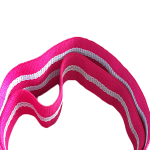 Custom Printed <b>Bench</b> Press Yoga Fitness Loop Hip Circle Anti Slip Long Fabric Resistance Bands Set - Product Image 2