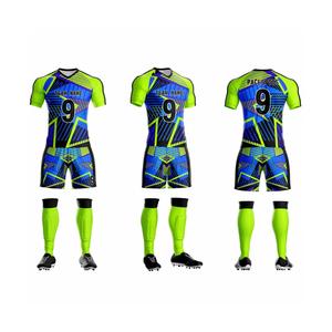 Sublimación completa Camiseta de fútbol de alta calidad Club personalizado Ropa de fútbol Equipos Diseño profesional Uniformes de fútbol - Product Image 5