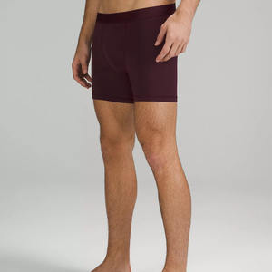 Calzoncillos bóxer de tiro medio para hombre superventas personalizados, ropa interior deportiva transpirable de algodón para adultos 2026 - Product Image 5