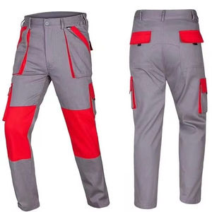 Durable Polyester Breathable Quick Dry Reflective Hi Vis Safety <b>Cargo</b> <b>Work</b> <b>Pants</b> for Construction Workwear - Product Image 4
