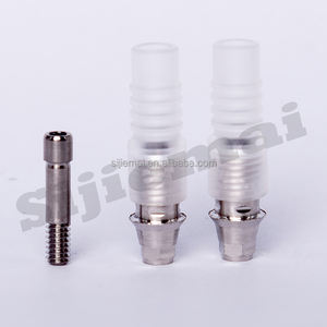 Dentium Ossem Straumann 노벨에 대한 나사 맞춤형 멀티 UCLA 주조 지대가있는 Cocr 캐스팅 지대부 치과 CCM - Product Image 5