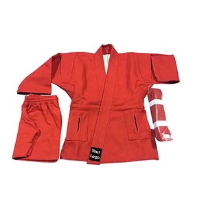 เครื่องแบบ Sambo สำหรับศิลปะการป้องกันตัวออกแบบโลโก้แบรนด์ตามสั่ง - Product Image 3