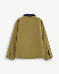 Blouson matelassé respirant pour homme, col contrastant, coupe classique, décontracté, couleur unie, taille personnalisée, automne, Vietnam, 100 % nylon, modèle - Product Image 2