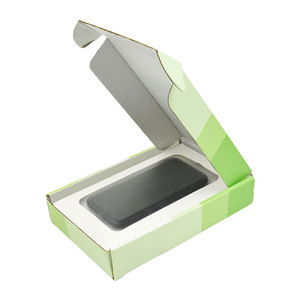 Logo personnalisé OEM de luxe Vide cellule verte Smartphone Mobile Boîte Emballage mobile de luxe en relief - Product Image 5