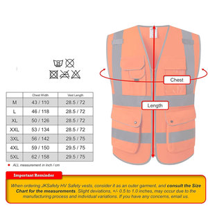 High Visibility Different Colors Security <b>Vest</b> 2026 Customized Best Design Reflective Sleeveless Breathable Safety <b>Vest</b> - Product Image 6
