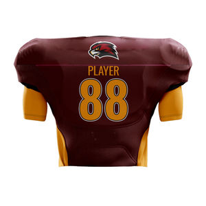 Maillot de football américain personnalisé par sublimation, respirant, uniforme unisexe pour adultes, grande taille, design unique, vêtements de football américain - Product Image 4