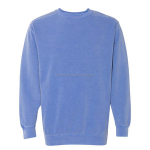 Sweat-shirt à col ras du cou à manches longues unisexe pour hommes avec logo brodé personnalisé imprimé de couleur unie pour la saison d'automne - Product Image 1
