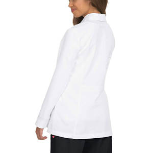 Blouse de laboratoire tricotée à manches longues pour femmes personnalisée pour laboratoire et environnement clinique - Product Image 2