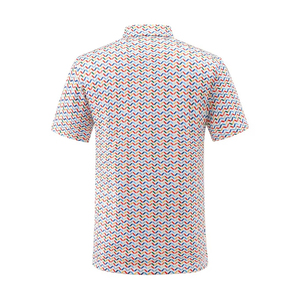 Camiseta de Golf Personalizada de Algodón y Poliéster para Hombre, con Logotipo Bordado, Manga Corta, Informal, de Secado Rápido - Product Image 2