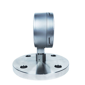 Pengukur Tekanan Diafragma Baja Tahan Karat 0-16 Bar 100mm dengan Sambungan Flensa DN25 untuk Industri Kimia Buatan China - Product Image 3