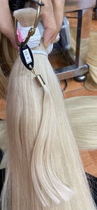 Slave ouzbek russe européen vietnamien Remy extensions de cheveux couleur froide cheveux humains de haute qualité - Product Image 3