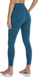 Service OEM Leggings pour femmes 100% Coton, Tenue décontractée et de sport avec logo personnalisable, Taille mi-haute, Respirant, Séchage rapide, Anti-bactérien - Product Image 3