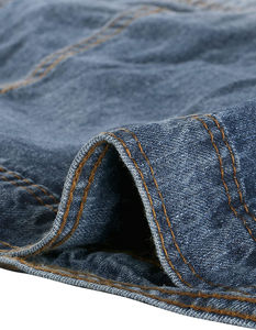 À la mode dynamique femmes Denim veste mode à manches longues court Denim porter col de fourrure culture décontracté Patch Denim veste pour les femmes - Product Image 6