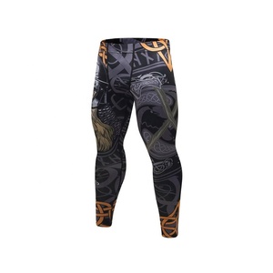 Men's Long Sleeve Breathable Quick Dry Customizable Sublimated Design Compression Rash <b>Guard</b> Shirts BJJ MMA Martial Arts Wear - Product Image 6