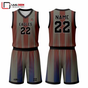 Tenue de sport respirante haute performance, uniforme de basket-ball, impression par sublimation, uniforme de basket-ball léger - Product Image 2
