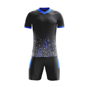 Haute qualité sublimé à manches courtes maillot Shorts nouveau Style Football entraînement Football uniforme haute qualité vêtements de sport ensemble - Product Image 2