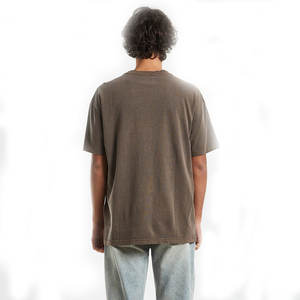 เสื้อยืดผู้ชายดีไซน์ตามสั่งวัสดุที่ดีที่สุดติดโลโก้สำหรับฤดูใบไม้ผลิฤดูร้อน - Product Image 2