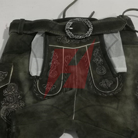 Shorts en cuir suédé pour hommes, personnalisés OEM, respirants, style streetwear, vente chaude, vêtements en cuir pour hommes
